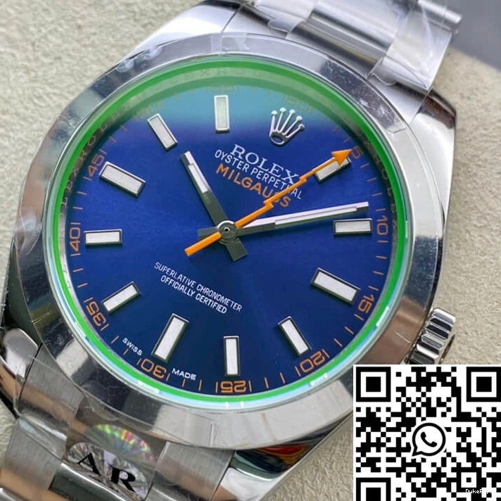 Dial Rolex Milgauss 116400GV AR Blue Factory 0713